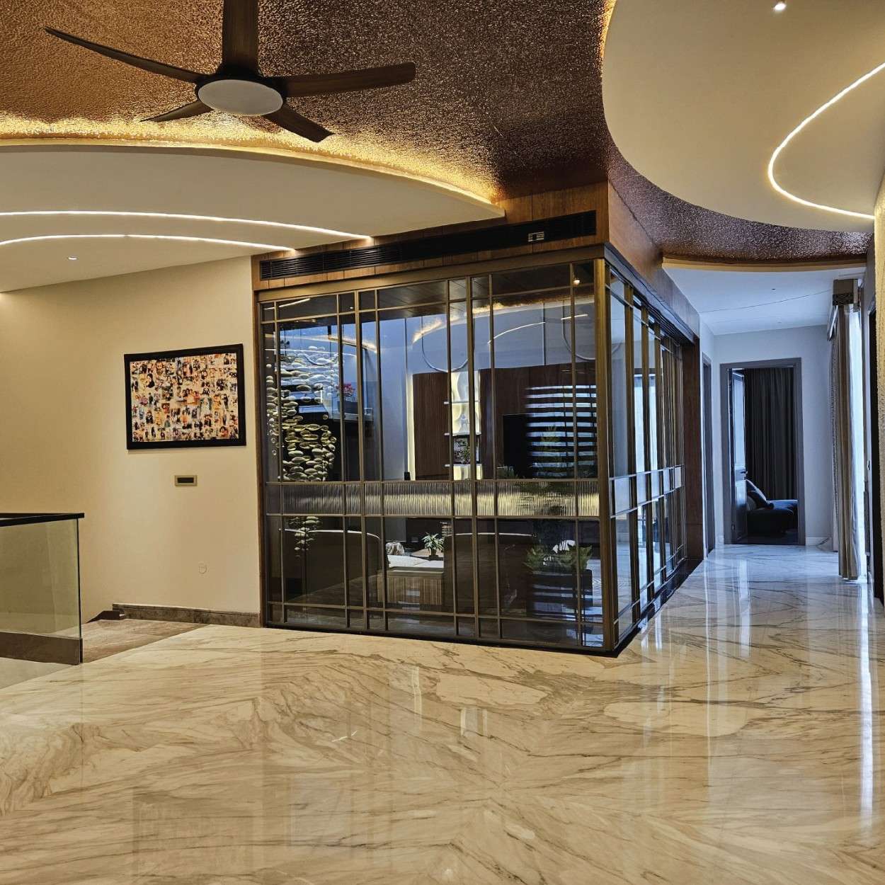 Modern office workspace